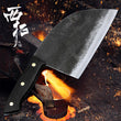 Handmade Forged Chef Knife-Hard Clad Steel Blade Cleaver