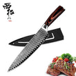 8" Kitchen Chef Knife Stainless steel Damascus pattern