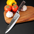 Pakka 8 inch Stainless Steel Japanese Santoku High Carbon Knife