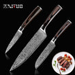 Stainless steel kitchen knives Japanese Damascus Pattern chef knife